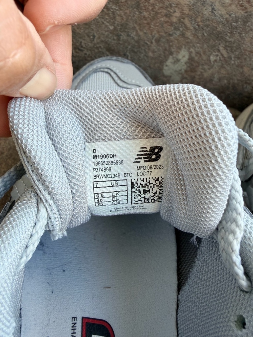 New Balance 1906R (M1906DH) Protection Pack Silver Metallic, Men’s US 7 - Picture 5 of 5